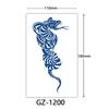 Herbal Tattoo Stickers, Juice Tattoo Stickers, Semi-Permanent English Letter Tattoo Stickers Tattoo