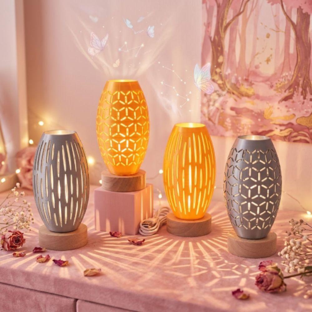 Creative Night Light Projection Ambient Lamp Ornament Tabletop Lamp  Girls Bedroom