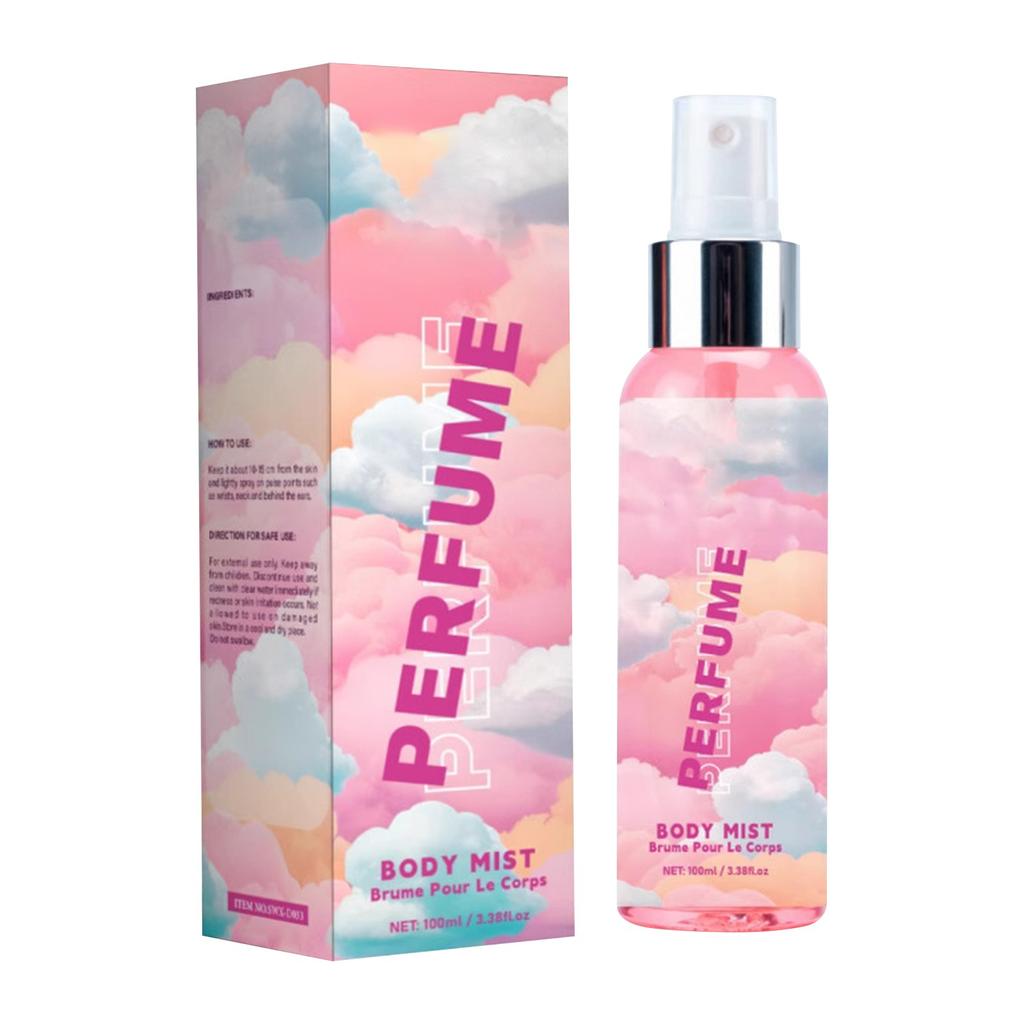 Marshmallow Perfume, Body Spray, Long-lasting Sweet Perfumes Pray, Light And Long Lasting Sweet Perfume,100ml