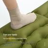 Inflatable Moisture-Proof Camping Sleeping Pad with Splicing Double Mattress Feature