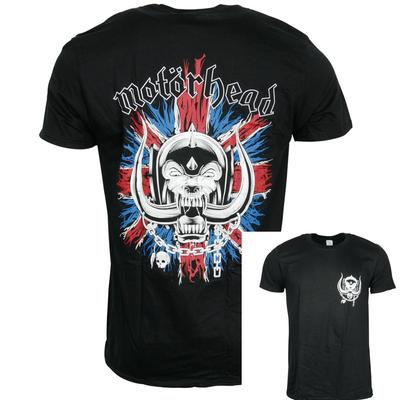 Mot?rhead Warpig & Logo Graphic Tee 100% Cotton Round Neck Casual Unisex T-shirt Summer Top