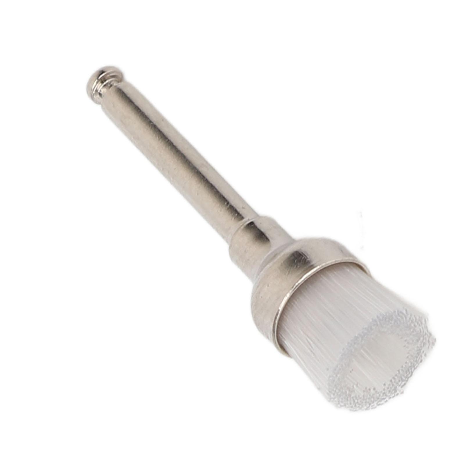 

100 шт. Стоматологическая полировочная щетка Одноразовая щетка для полировки зубов Аксессуар для стоматологических больниц и клиник Прозрачный прозрачный