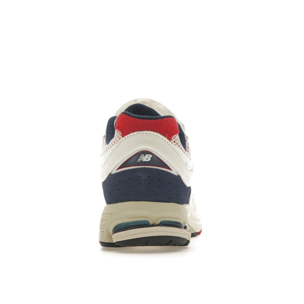New Balance 2002R Pouch - Navy Red Unisex Sneakers White Sea-Salt Team-Red M2002RVE