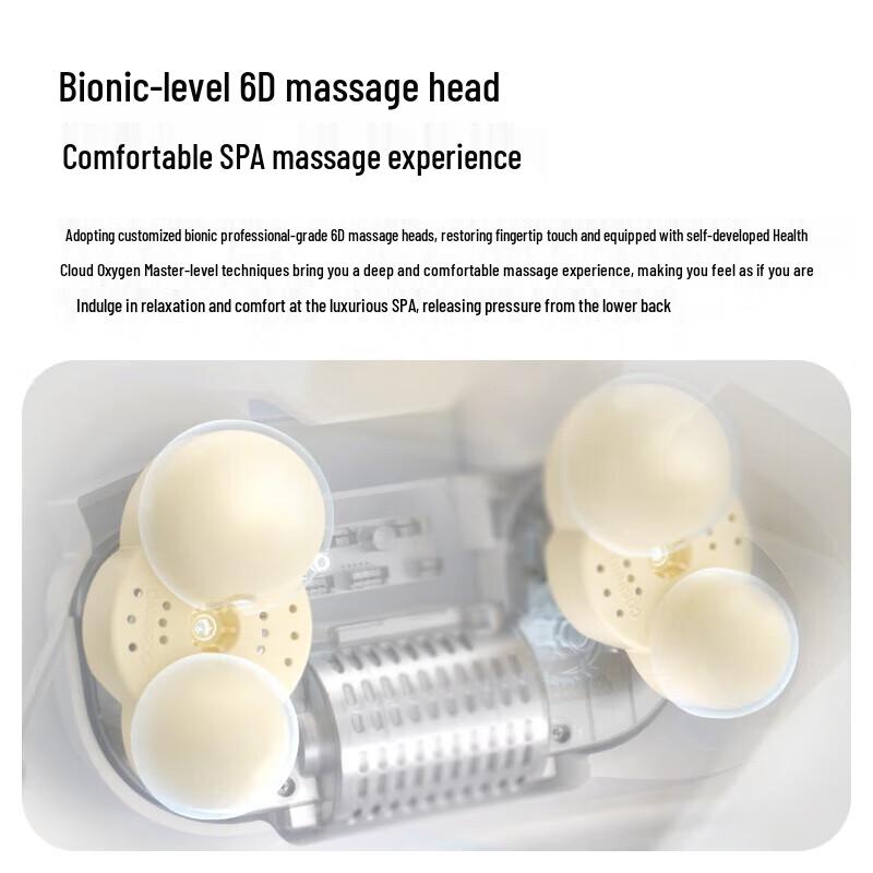 WOLONOW Lumbar Massage Pillow