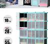Children's Folding Resin Wardrobe: Assembled Plastic Storage Cabinet for the Living Room