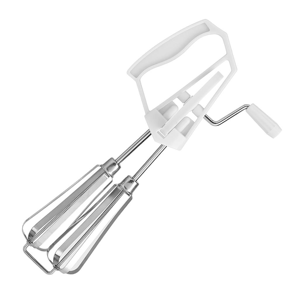 Stainless Steel Rotary Hand Whip Whisk Egg Beater Mixer Cooking Tool Kitchen