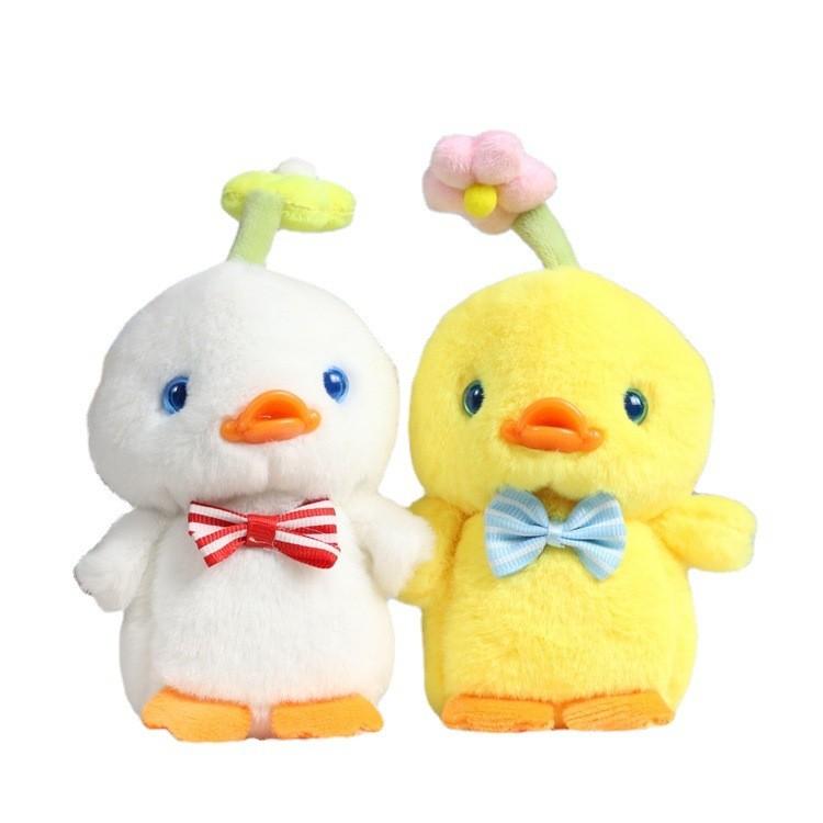 Adorable Plush Duck Keychain Cute Chick Hanging Doll Soft Toy For Bags And Accessories
