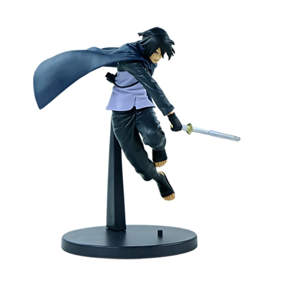 18-20Cm Anime Naruto Sasuke Kakashi Uzumaki Gaara Action Figures Cartoon Pvc Collectiable Model Toys Kids Boys Birthday Gifts