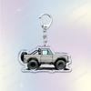 Vintage Classic Old Truck Keychains for Accessories Jewelry Retro Vector Car Keyrings Fans Friends Gifts