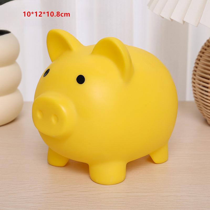 

Прекрасная копилка, монета, пластиковая наличная открывающаяся коробка для сбережений, подарок для ребенка, свиньи 1pc жёлтый