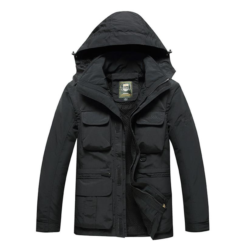Spring and Autumn Men's Thin Jacket, Outdoor Mountaineering Large Size Waterproof and Breathable Mesh Jacket