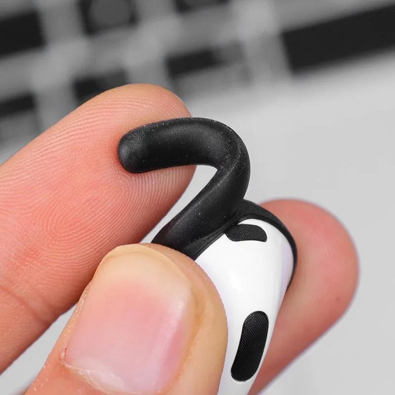 For Apple Airpods 4 Silicone in-Ear Eartip Protector for AirPods 4 Case Cover Earpad with Anti-slip Earhook Earphone Accessories