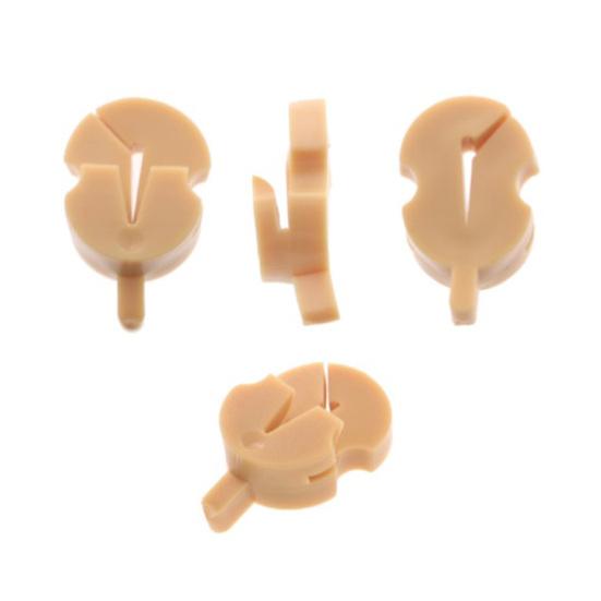 Violin Mute Rubber Wear Resistant Compact Size High Stability Super Soft Practice Portable