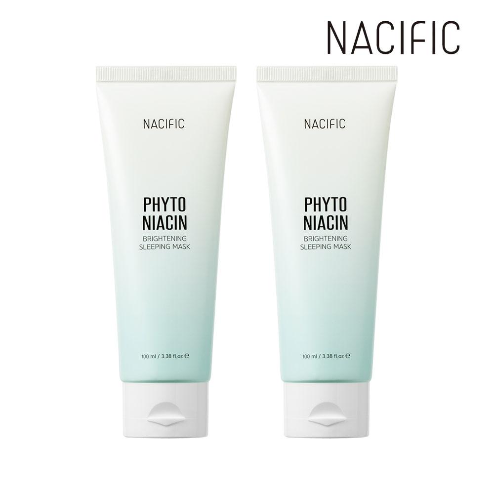 NACIFIC Осветляющая ночная маска Phyto Niacin 100 мл x2 one color free