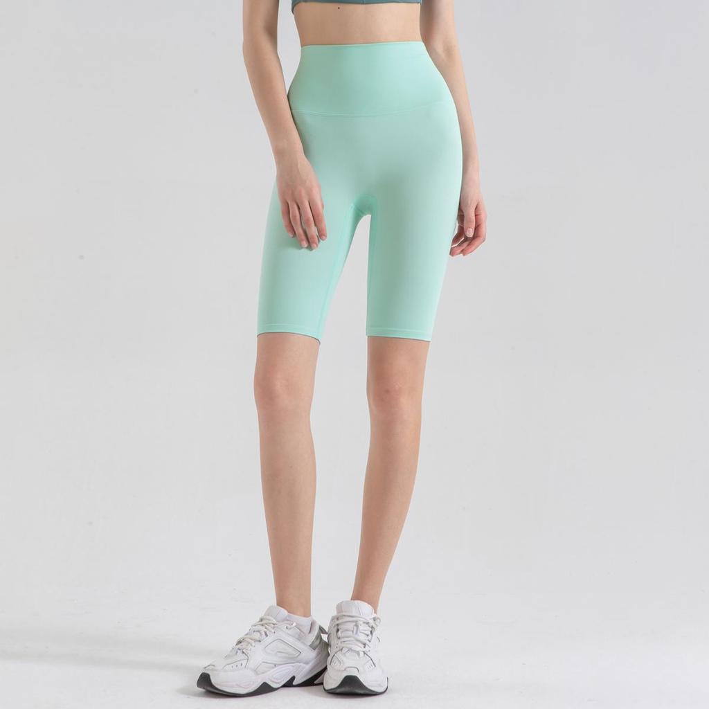 Elastické sportovní kalhoty na jógu s vysokým pasem Quick Dry 3/4 běžecké kalhoty Crop Gym Legíny Fitness punčochy