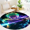 Roronoa Zoro Round Area Rug Carpet Rug For Living Room Bedroom Sofa Playroom Decor Nonslip Floor Mat