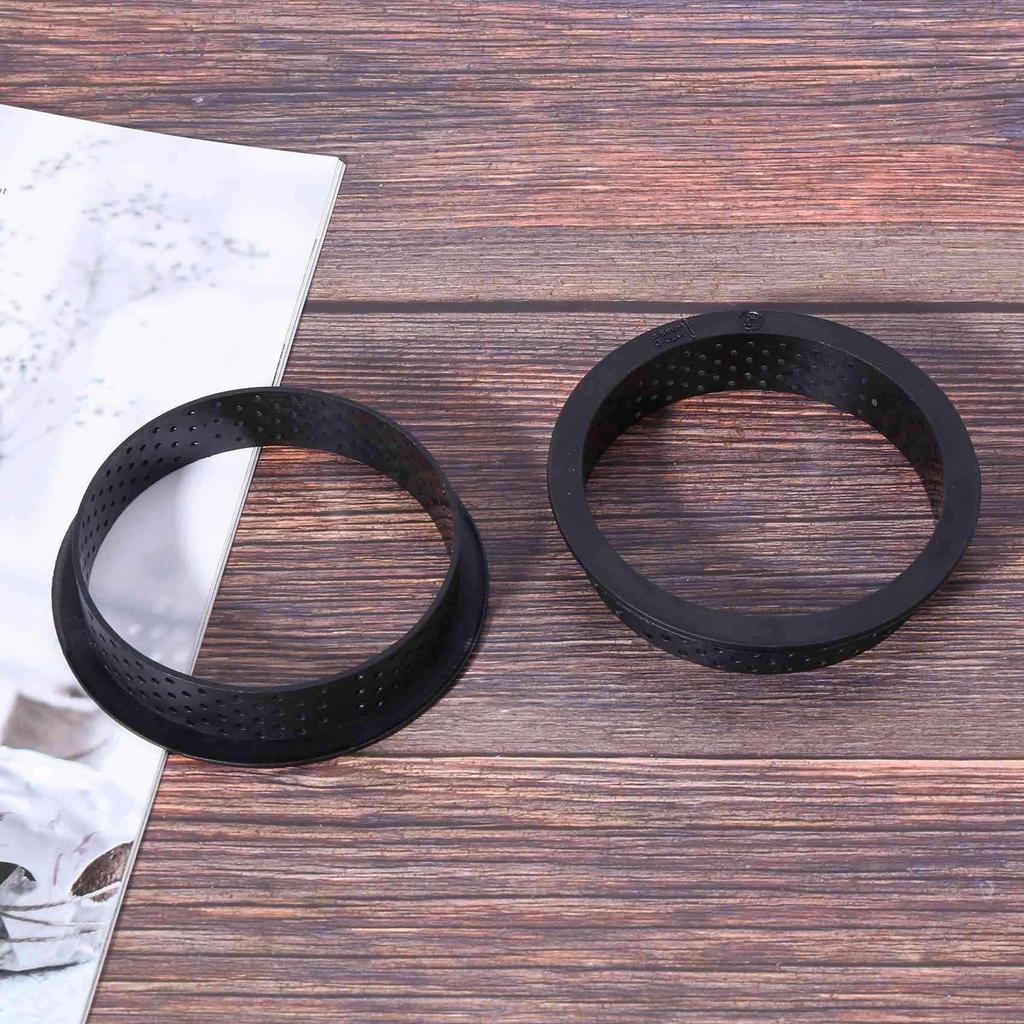 Buy 8 PCS Perforated Cake Pan Cutter Round Shape Foam Circle Ring