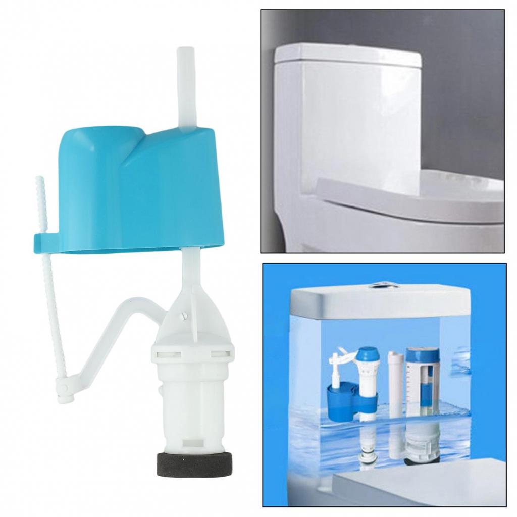 Compact Structure Horizontal Water Inlet Valve Toilet Tank Accessories