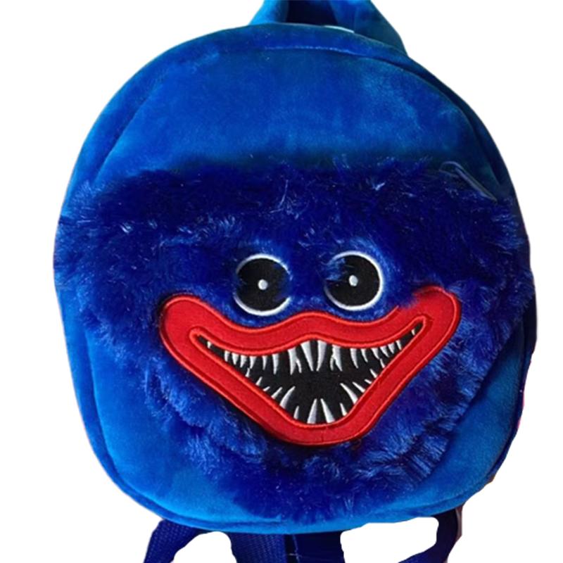 

Рюкзак плюшевый Poppy Playtime Хагги Вагги Кисси Мисси Мягкие игрушки Школьный рюкзак синий