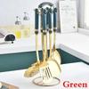 Stainless Steel Kitchenware Seven-piece Kitchen Household Hot Pot Spoon Colander Soup Spoon Kitchenware Gift Set