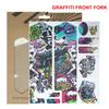 Road Bicycle Paster Guard Cover 3D Bicycle Front Fork Protective Stickers Mountain Road Bike Frame Sticker Scratch-Resistant