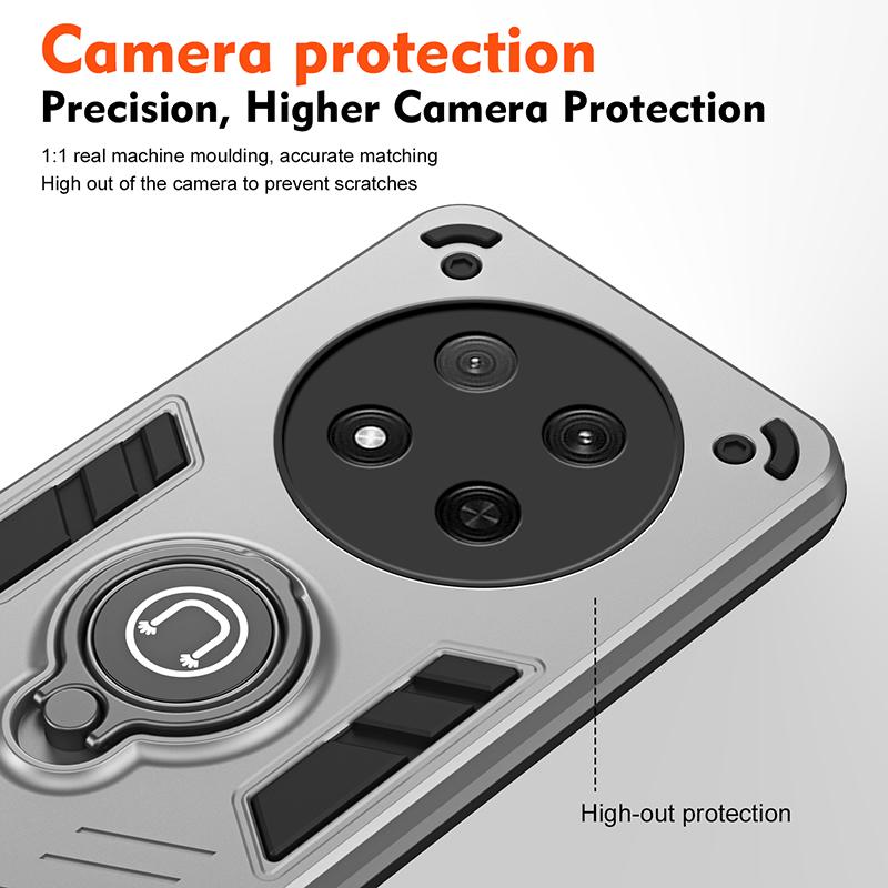 For Honor Magic 7 Camera Lens Protector Armor Case For Honor Magic 7 Lite Magnetic Car Holder Phone Cover Magic 7 Pro Coque