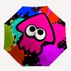 1pc Splatoon Automatic Open/close Folding Portable Cute Umbrella  with 8-Rib Structure for Women/Men, All-Season Use  A0901155