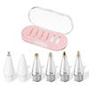 6PCS/Set Wear-Resistant Mixed Pen Tip Set No Delay Continuous Touch Replacement Pencil Tips for Apple Pencil 1/2 USB-C Pro