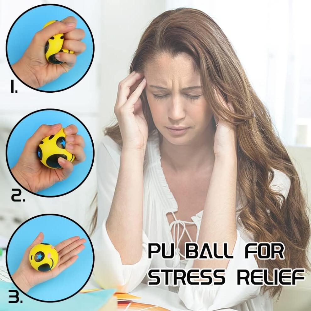 Polyurethane Stress Relief Solar System Set, Vibrant Multi-Colored Planets For Kids And Adults Seeking Cosmic Calm