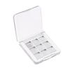 9 Grids Empty Eyeshadow Case Palette Eye Makeup Storage Dish For Women Girls Makeup Beginners Diy Eye Shadow Tool