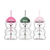 Starbucks Korea Pink Bearista Glass Cold Cup 591ml/20oz Korean Limited Starbucks Tumbler