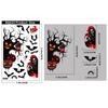 Halloween Decorations Horror Bat Ghost Static Stickers Creative Pumpkin Death Glass Stickers