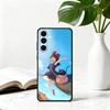 K-Kikis D-Delivery KDS S-Service Phone Case Black Silicone Soft For Samsung Galaxy A73,A72,A71,A70,A53,A52,A51