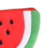 Watermelon Change Pouch Cute Fun Design Soft Plush Mini Purse for Lipsticks Earbuds Charging Cable