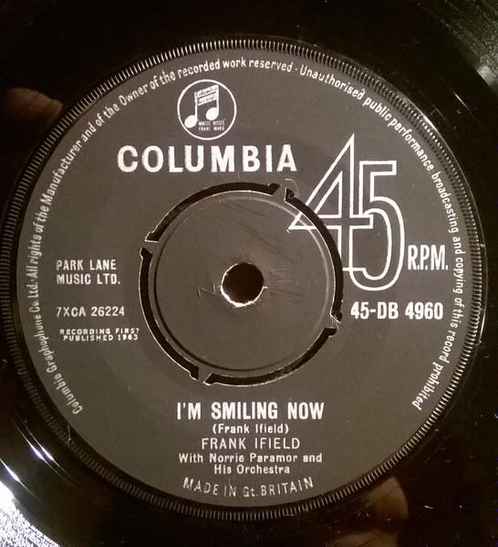 7inch Record FRANK IFIELD, NORRIE PARAMOR & HIS  - Wayward Wind 45DB4960 Columbia 1963 UK Rock Used