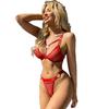 European and American love underwear complex craftsmanship love lace perspective love underwear set