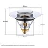 Plastic Pop-Up Basin Drain Stopper