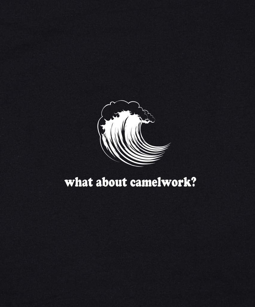 CAMEL WORK Wakeboard Short Sleeve T-Shirt (Black)