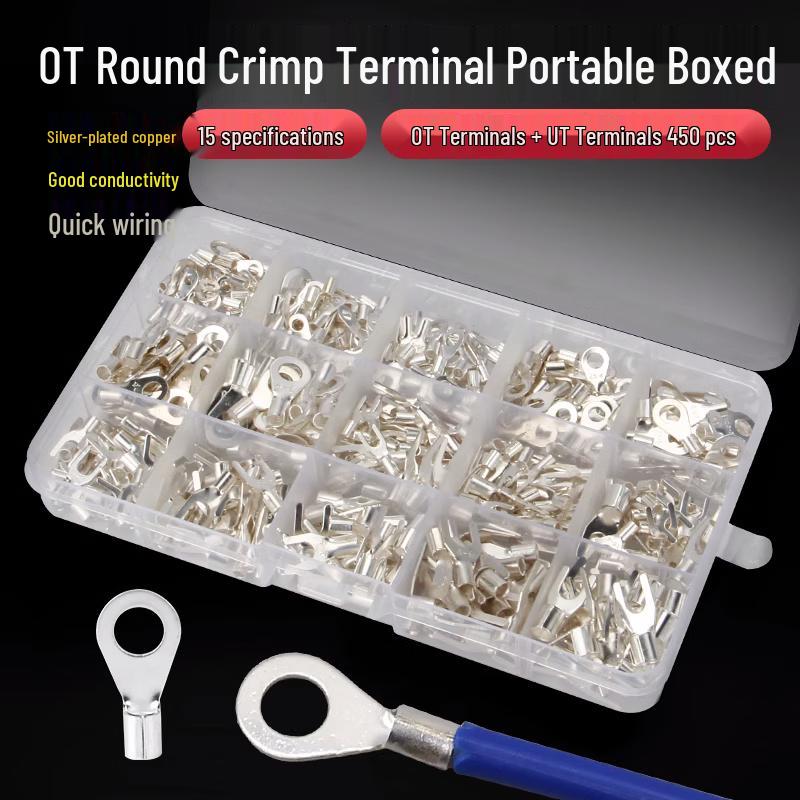 Cold Press Wire Terminal Assortment Kit