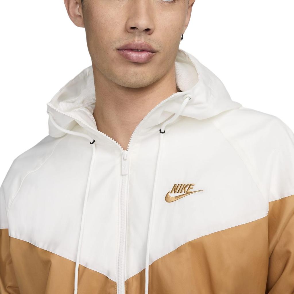 Nike Windrunner Logo Bestickt Colorblock Bequeme Sport Kapuzenjacke Herrenjacken Leinen DA0002-224