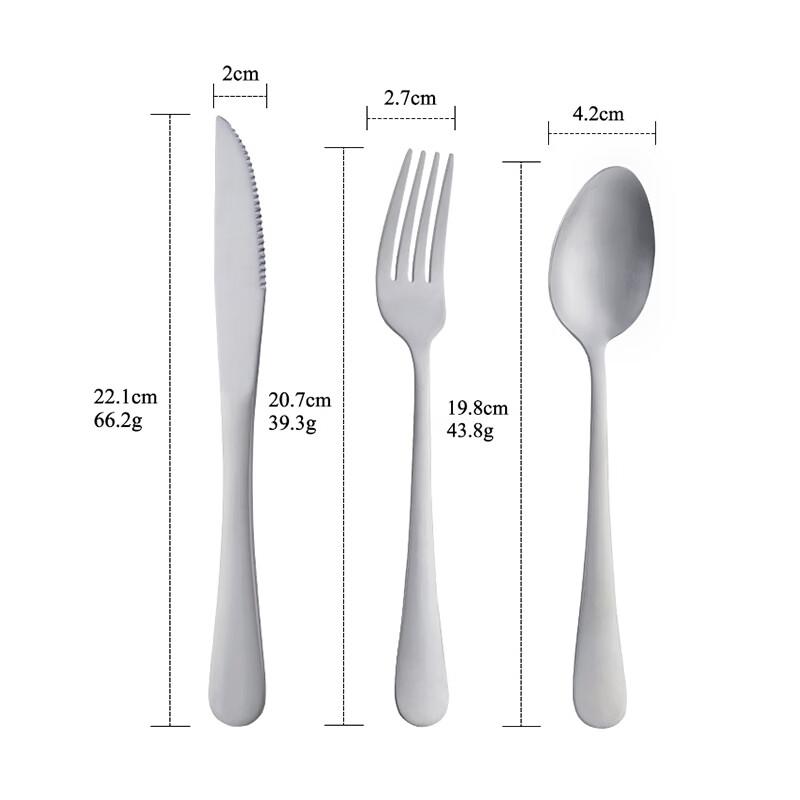Zhaoran 1010 Series Stainless Steel Cutlery Set