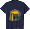Born to Wander Americas National Parks Vintage Men T Shirt