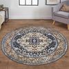 Ethnic Style Round Floor Mat Mandala Living Room Coffee Table Blanket Home Bedroom Bedside Blanket Hotel Guesthouse Carpet