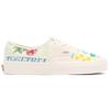 Authentic Low Tops Casual Skateboarding Shoes Unisex White Green Blue Cartoon Printing 'White Green Blue' VN0A5KRDAS1