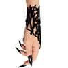 New Black Flannel Bracelet Halloween Thorns Crow Design Stage Performance Finger Chain WS--