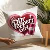 Beverage Coffee K-Keurig Dr Pepper 2 Linen Cushion Covers For Decorative Sofa Home Pillows Case Car Chair Pillows Cases