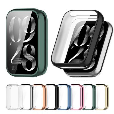 Electroplated TPU Protective Case For Xiaomi Mi Band 8 Pro Full Screen Protector Shell Cover Bumper
