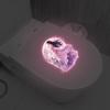 Glow-in-the-Dark Moonlight Fairy Wolf Toilet Sticker Toilet Lid Decoration Wall Decal Self-Adhesive Removable Luminous Decals