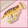 Creative Fish Shape Large Capacity Pencil Case Cute Student Multifunction Stationery Organizer Bag