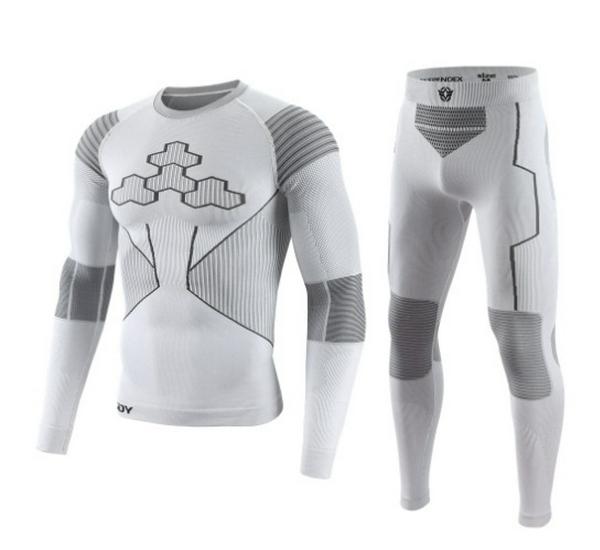 ESDY Seamless Thermal Sports & Fitness Set for Yoga, Skiing, and Cycling S белый